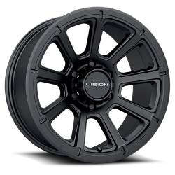 Vision Wheels 353 Turbine 20x9 8x180 12mm Black Matte 353-2987MB12