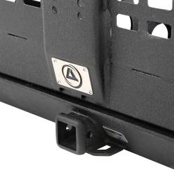 Smittybilt - Smittybilt 76896 XRC Atlas Rear Bumper w/Tire Carrier Blk for Jeep Wrangler JK 2 - Image 8
