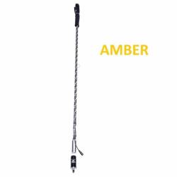 5150 Whips 24" Hyper Whip LED Safety Whip-Amber w/Magnet Mount & Flag-Each