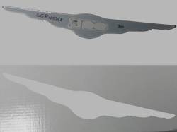 Quality Automotive Accessories - Quality Automotive SGR45768 Stainless Graphic/Emblem for Chrysler 300 - Image 1