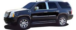 Quality Automotive Accessories - QAA TH40295 Stainless Rocker Panel Trim 10pc for 00-06 GMC Yukon - Image 2