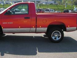 QAA TH42934 Stainless Rocker Panel Trim 10pc for 02-08 Dodge Ram