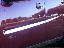 QAA TH45411 Stainless Rocker Panel Trim 6pc for 05-07 Saturn Ion