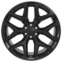 OE Wheels LLC - OE Wheels CV98B 24x10 6x5.5 24mm Satin Black CV98B-24100-6550-24B1 - Image 2