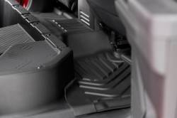 Rough Country Suspension Systems - Rough Country Front/Rear Floor Liners Black for 24-25 Tacoma Double FF-71224 - Image 4