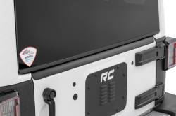 Rough Country Suspension Systems - Rough Country Trail Cladding Rear Tailgate Guard Black for Wrangler JK TC73260 - Image 3
