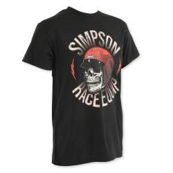 Simpson Safety - Simpson Safety 45007L Skull Cap T-Shirt Large Black - Image 4