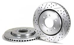 Baer Brake Systems - Baer Brakes 54153-020 Ford Lincoln Front Disc Brake Rotor Set - Image 1