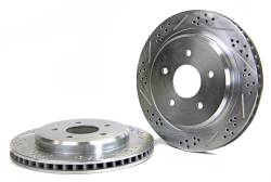 Baer Brake Systems - Baer Brakes 55045-020 Cadillac Chevrolet Rear Disc Brake Rotor Set - Image 1