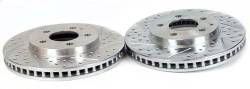 Baer Brake Systems - Baer Brakes 54130-020 05-10 Ford Mustang Base Front Disc Brake Rotor Set - Image 1