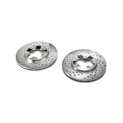 Baer Brake Systems - Baer Brakes 55090-020 Chevrolet GMC Isuzu Front Disc Brake Rotor Set - Image 1