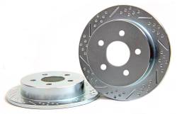 Baer Brake Systems - Baer Brakes 54165-020 Ford Lincoln Mercury Rear Disc Brake Rotor Set - Image 3