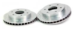 Baer Brake Systems - Baer Brakes 55066-020 Chevrolet GMC 4WD/AWD Rear Disc Brake Rotor Set - Image 1