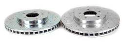 Baer Brake Systems - Baer Brakes 55156-020 Cadillac Chevrolet Front Disc Brake Rotor Set - Image 1