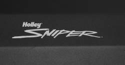 Holley Sniper EFI - Holley Sniper EFI 890002B Sniper Valve Cover Fabricated Aluminum BBC Black - Image 4
