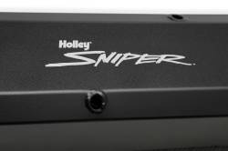 Holley Sniper EFI - Holley Sniper EFI 890003B Valve Cover Fabricated Aluminum for Chrysler SB - Image 3