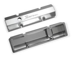 Holley Sniper EFI - Holley Sniper EFI 890010 Valve Cover Fabricated Aluminum SBC Perimeter - Image 3