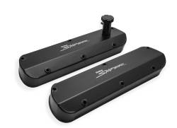 Holley Sniper EFI - Holley Sniper EFI 890013B Valve Cover Fabricated Aluminum SBF Tall - Image 3