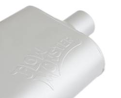 FlowMonster - FlowMonster 42441-FM Muffler 2.25 Offset Inlet 2.25 Center Outlet 13"x9.75" Body - Image 9