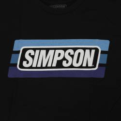 Simpson Motorcycle - Simpson Motorcycle BFTTLG5 T-Shirt Large Black - Image 3