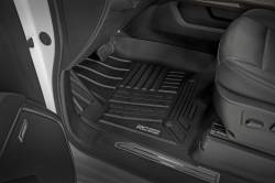 Rough Country Suspension Systems - Rough Country Front Floor Liners Black 19-24 Silverado/Sierra FF-2161 - Image 2
