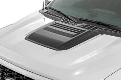 Rough Country Suspension Systems - Rough Country HS30010 Cowl Hood Scoop-Matte Black for 21-24 Ford F150 - Image 1