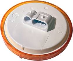Peterson - Peterson 817A-36 4" Round LED F&R Turn Signal AMP Amber Grommet Mount - Image 2
