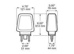 Peterson - Peterson 344A Turn Signal/Parking/Side Marker Light Assembly - Image 2