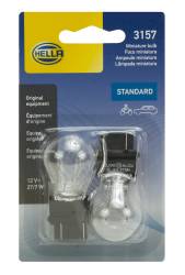 Hella - HELLA 3157TB Standard Series 12V 27/7W Incandescent Light Bulb - Image 2