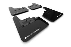 Rally Armor - Rally Armor MF115-UR-BLK-WH Black Mud Flap Red Logo - Image 1