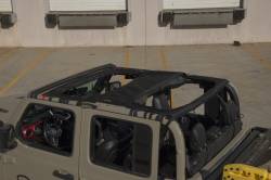 Smittybilt - Smittybilt 97502 Shade Top w/Skylights Black Diamond/Mesh for 20+ Gladiator JT - Image 5