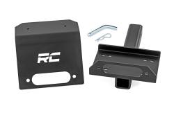 Rough Country Suspension Systems - Rough Country 2" Universal Receiver Winch Mount Kit Black 99086 - Image 2