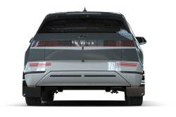Rally Armor - Rally Armor MF137-BAT-BLK-SIL Black Mud Flap/Silver Battery Logo - Image 2