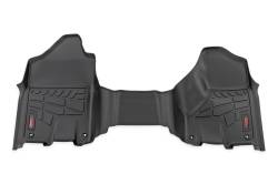 Rough Country Suspension Systems - Rough Country SM31531 Sure-Fit Floor Mats Front Over Hump Crew for Ram 2500/3500 - Image 1