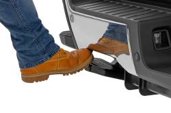 Rough Country Suspension Systems - Rough Country Retractable Truck Bed Step Black 23-25 Super Duty PW051579 - Image 2