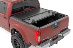 Rough Country Suspension Systems - Rough Country Lo-Pro Hard Folding Tonneau Cover for 05-21 Frontier 5' 47520501B - Image 2