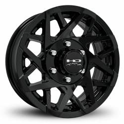 HD Wheels - HD Wheels Canyon 15x6 6x5.5 0mm Gloss Black CY1560830AGB - Image 1