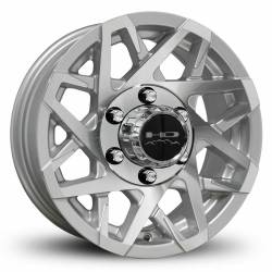 HD Wheels - HD Wheels Canyon 15x6 6x5.5 0mm Gloss Silver/Machined CY1560830SM - Image 1