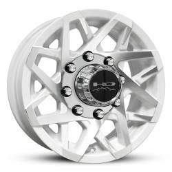 HD Wheels - HD Wheels Canyon 16x6 8x6.5 0mm Gloss White/Machined CY1660820WM - Image 1