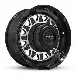 HD Wheels - HD Wheels HD175675820GBM-HC HDT 17.5x6.75 8x6.5 0mm Gloss Black/Machined - Image 1