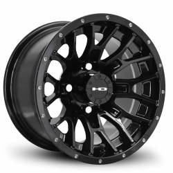 HD Wheels - HD Wheels RTC 14x7 4x4.0 -14mm Gloss Black RT147042-14AGB - Image 1