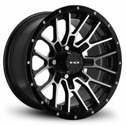 HD Wheels - HD Wheels RTC 14x7 4x4.0 -14mm Gloss Black/Machined RT147042-14BK-R - Image 1