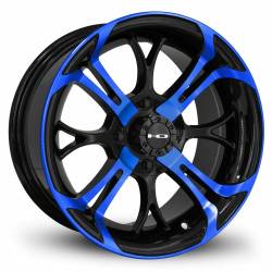 HD Wheels - HD Wheels Spinout 14x7 4x4.0 -10mm Gloss Black/Machined SO147042-10BK - Image 1