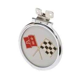 Trim Parts - Trim Parts 5011 1963 Chevrolet Corvette Fuel Door Cover - Image 2