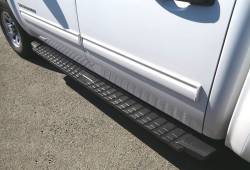 APS - APS T-Series Running Boards Black 07-18 Silverado/Sierra Crew WB03TJG1B - Image 1