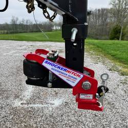 Shocker Hitch - Shocker Hitch 35SQ-BLK-SL Shocker 30K Gooseneck Air Hitch-2-5/16" Ball - Image 4