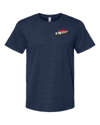 Holley - Holley 10489-XLHOL 2024 LS All BurnoutT-Shirt XL Navy Blue - Image 1