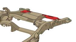 Rust Buster Frameworks - Rust Buster RB7414 Spare Tire Crossmember for 00-06 Suburban/Yukon XL - Image 7