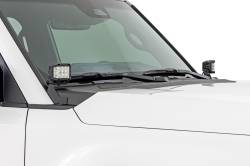 Rough Country Suspension Systems - Rough Country 72116 A-Pillar 3" LED Ditch Light Kit-Flood for 24-25 Land Cruiser - Image 2