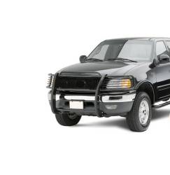 Black Horse Off Road - Black Horse 17FP27MA Black Grille Guard for Ford Expedition F150/250 - Image 2